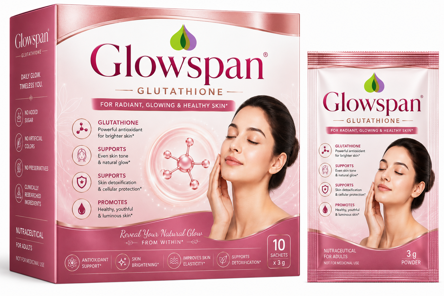 Glowspan sachet