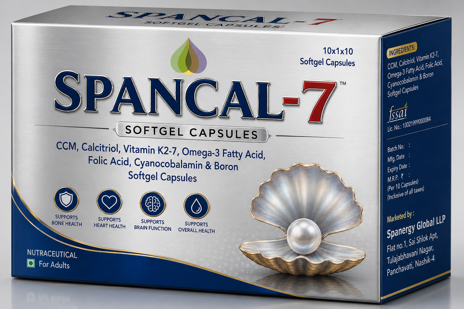 SpanCal 7 soft Gel Caps