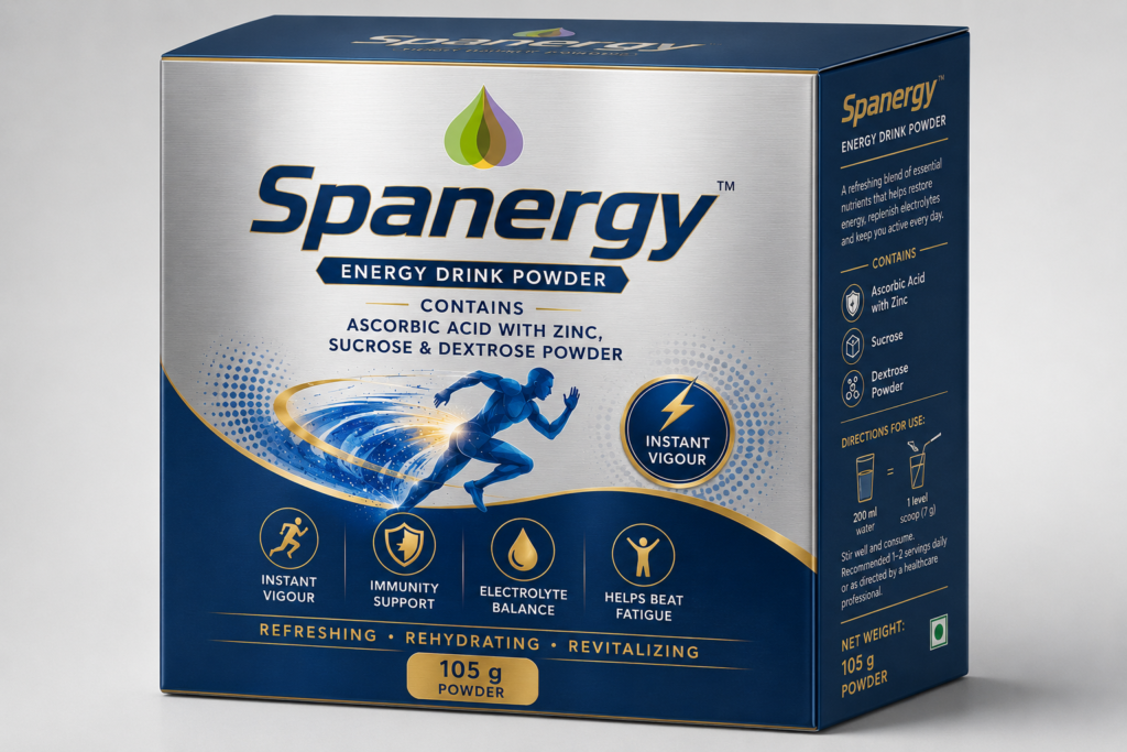 Spanergy Energy Drink powder